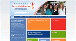 Desktop Screenshot of fsp-sanctamaria.de