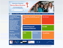 Tablet Screenshot of fsp-sanctamaria.de